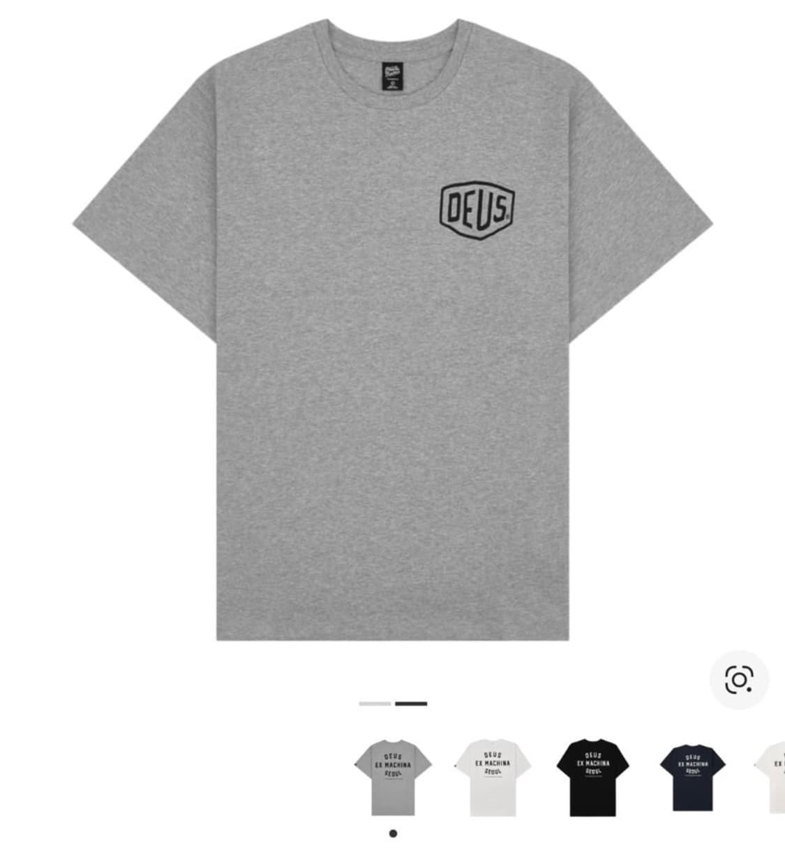 데우스 반팔 그레이 (m) 상품이미지1