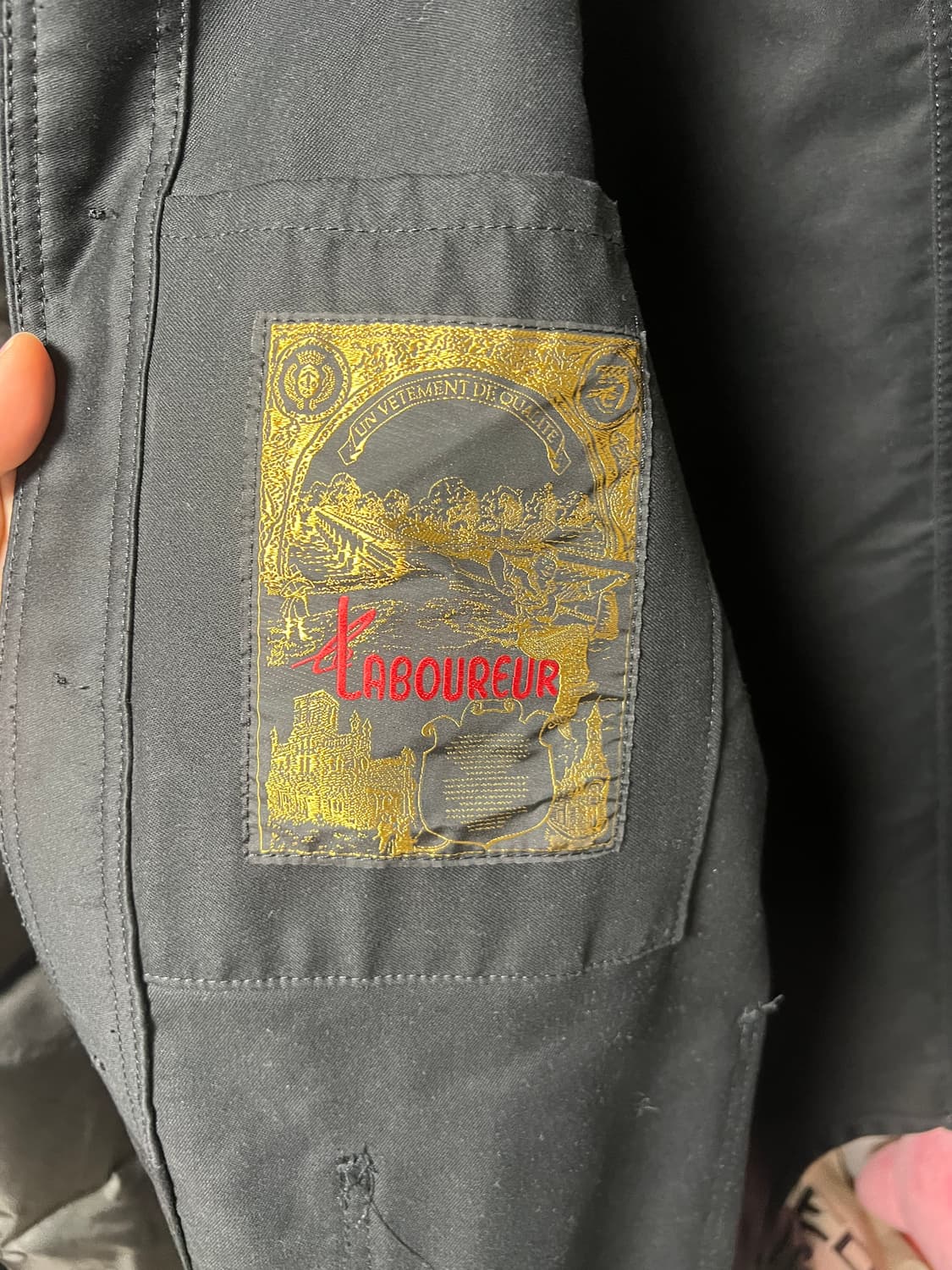 꼼데가르송 르 라부어 워크자켓 m 상품이미지5