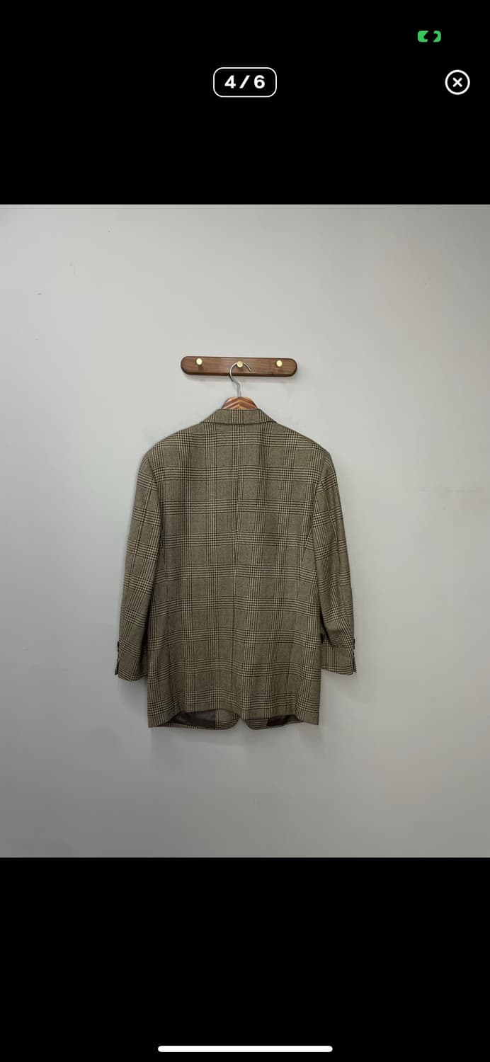 크리스찬 디올 체크 블레이저 자켓 A3421 상품이미지4