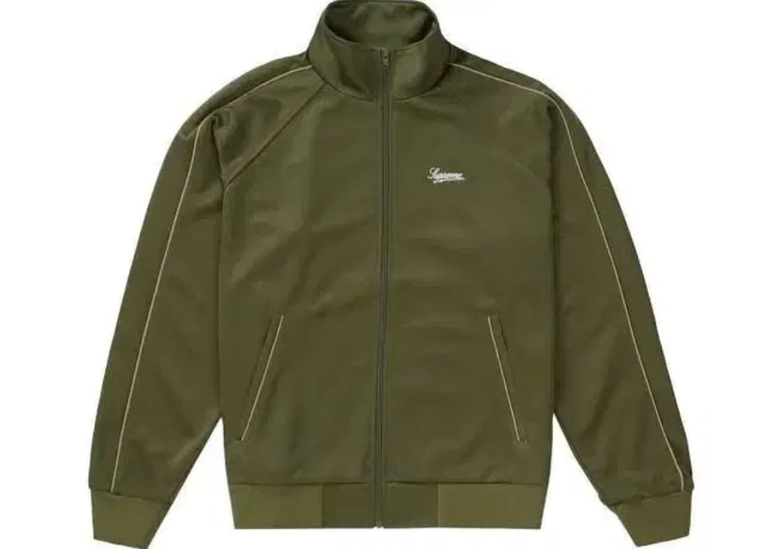 슈프림 트리콧 트랙 자켓 올리브 - 24SS 상품이미지2