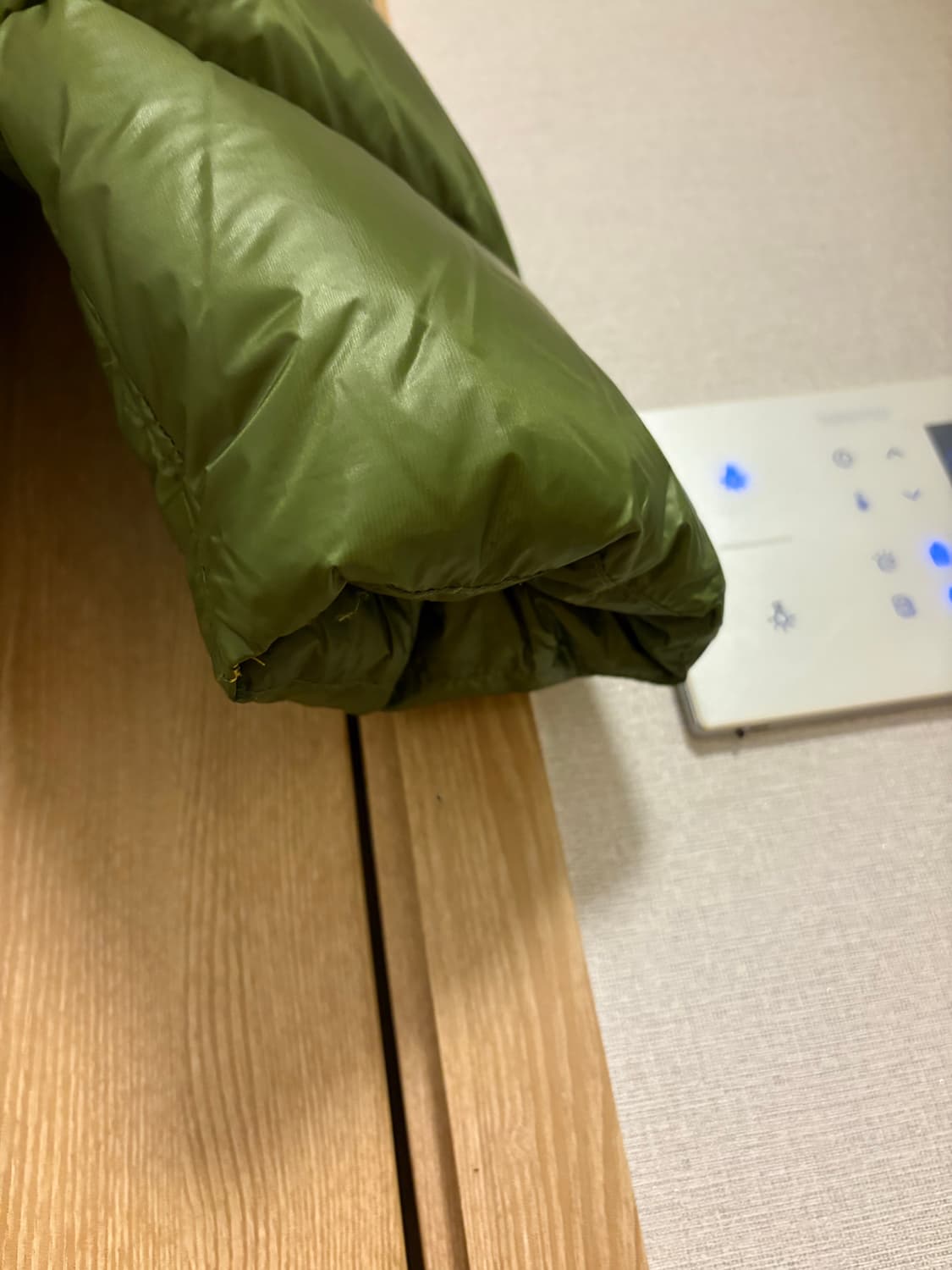 스투시 마이크로 립스탑 다운 파카 올리브 상품이미지4