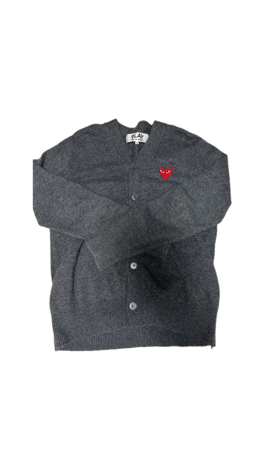 꼼데가르송 플레이 가디건 S (정품) 상품이미지1