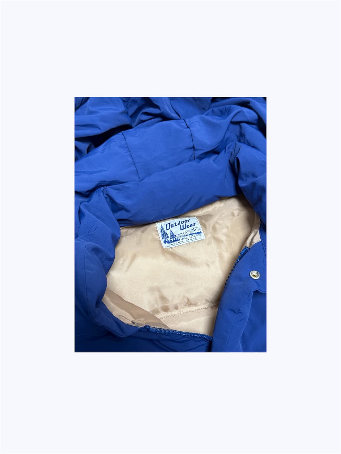 프릭스토어 블루 패딩 상품이미지2