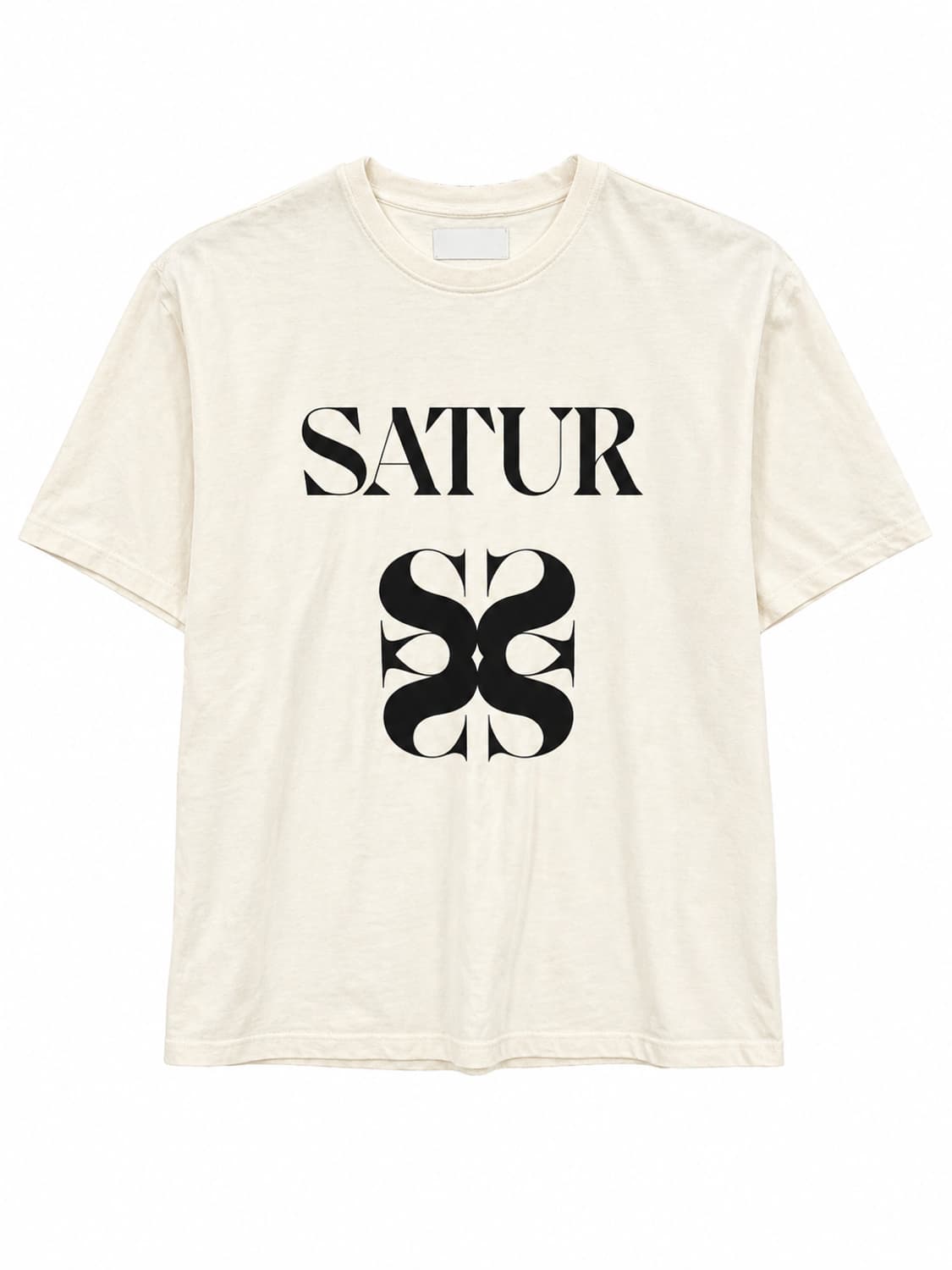 세터 SATUR 반팔 티셔츠 L 아이보리 상품이미지1