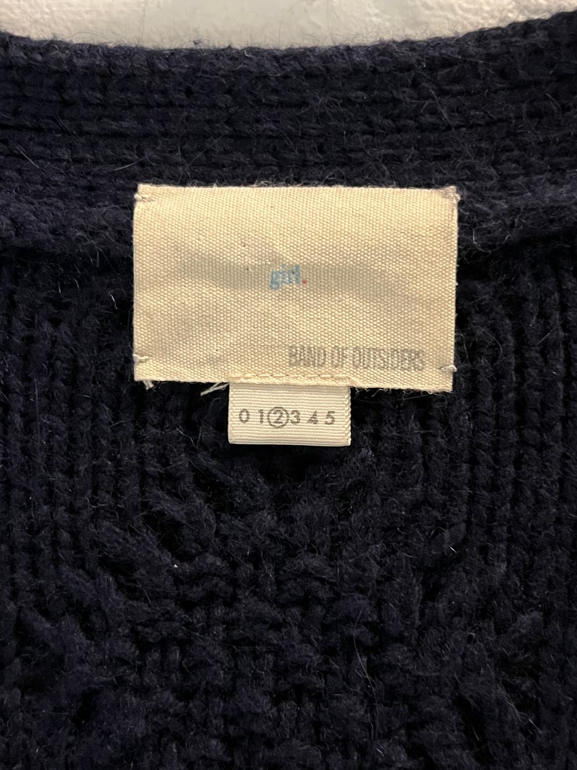 Band of outsiders 케이블니트 가디건 2 상품이미지2