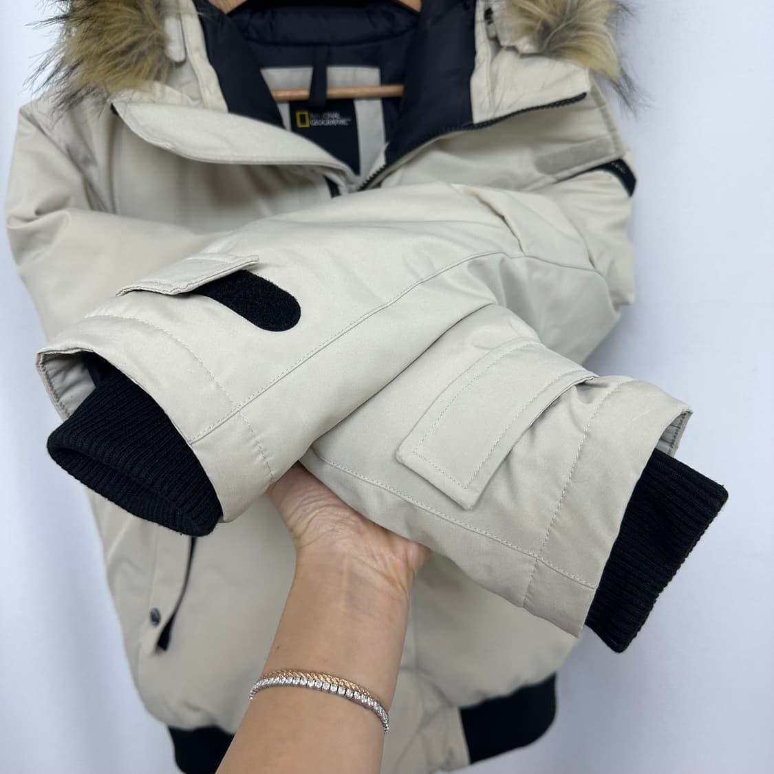 네셔널지오그래픽 남자 솜빵빵 패딩 겨울방한 100 L T 상품이미지4