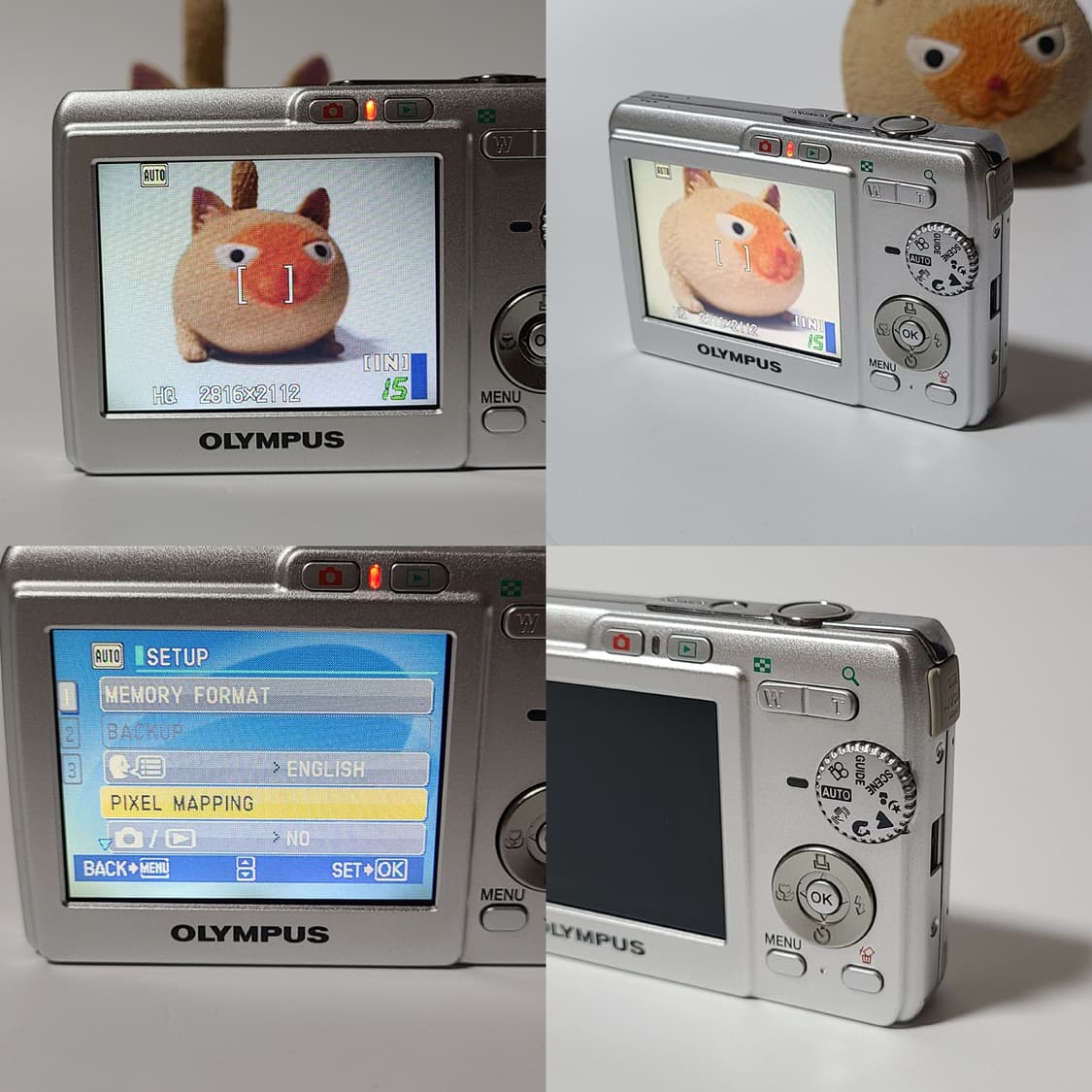 빈티지 올림푸스 FE-190 디지털 카메라 디카 상품이미지9