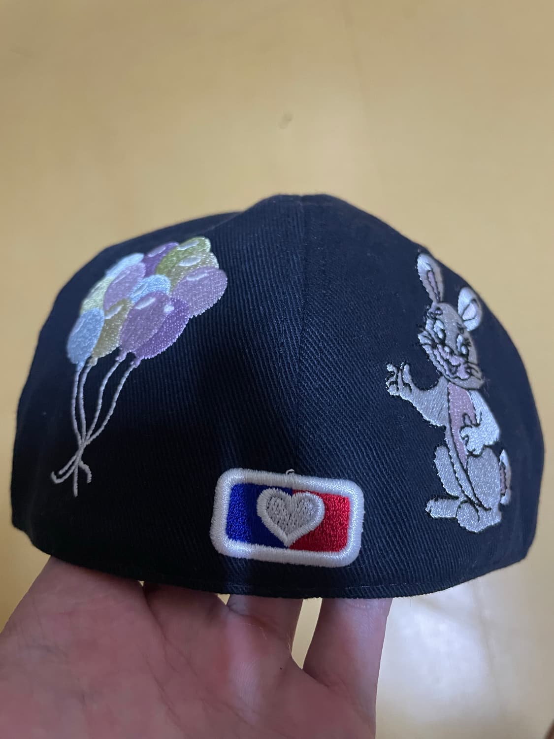 더뮤지엄비지터 RABBIT EMBROIDERY CAP (DEEP NAVY 상품이미지3