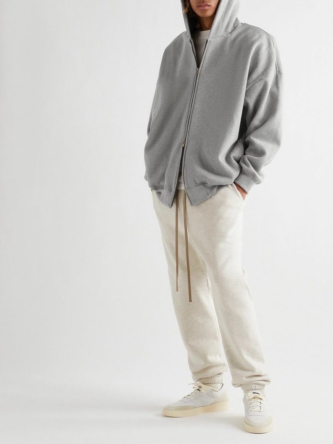 피어오브갓 이터널 풀 집업 후드 그레이 7th 이터널 FOG 제냐 FEA 상품이미지1