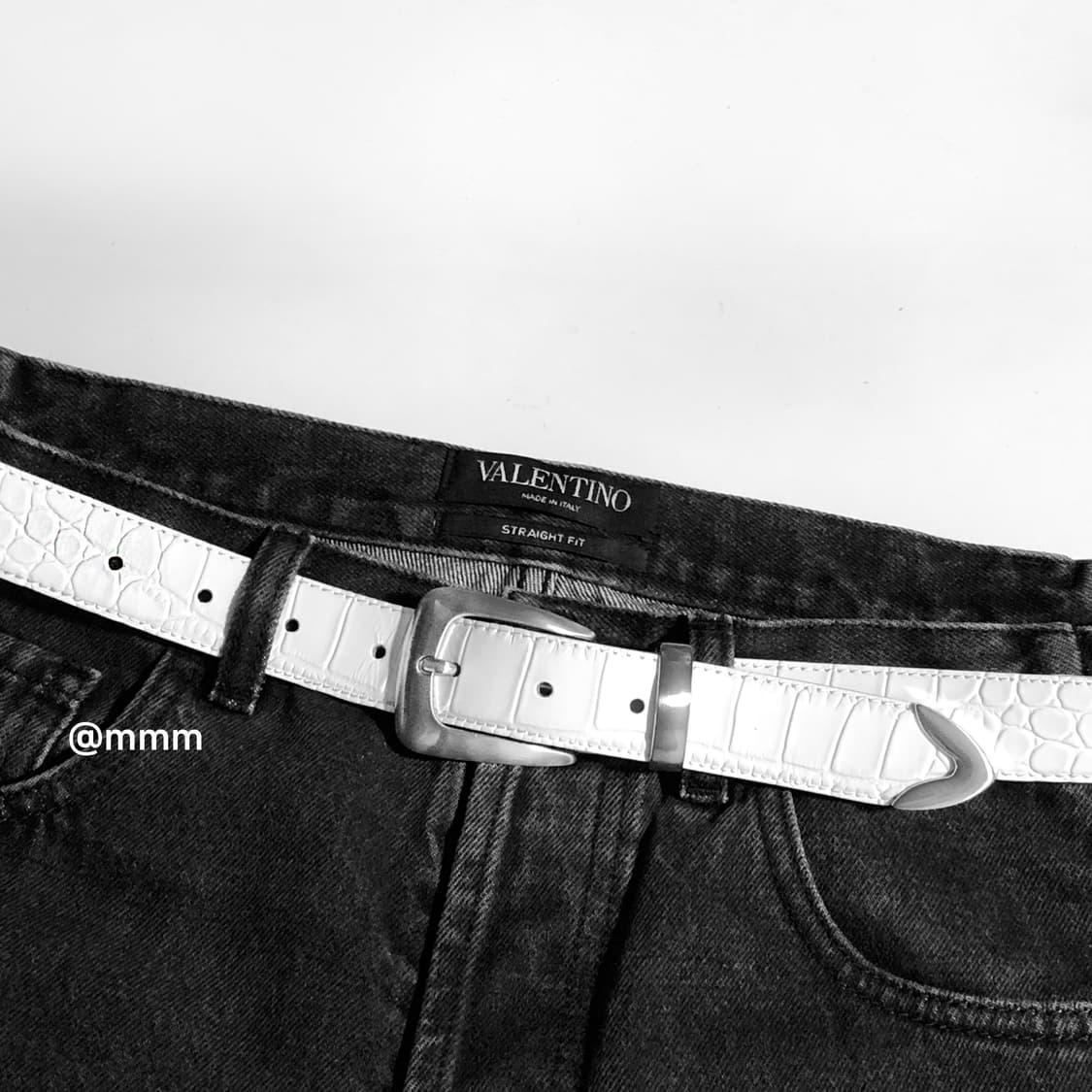 [Unisex] 크로커 웨스턴 가죽 벨트 상품이미지7