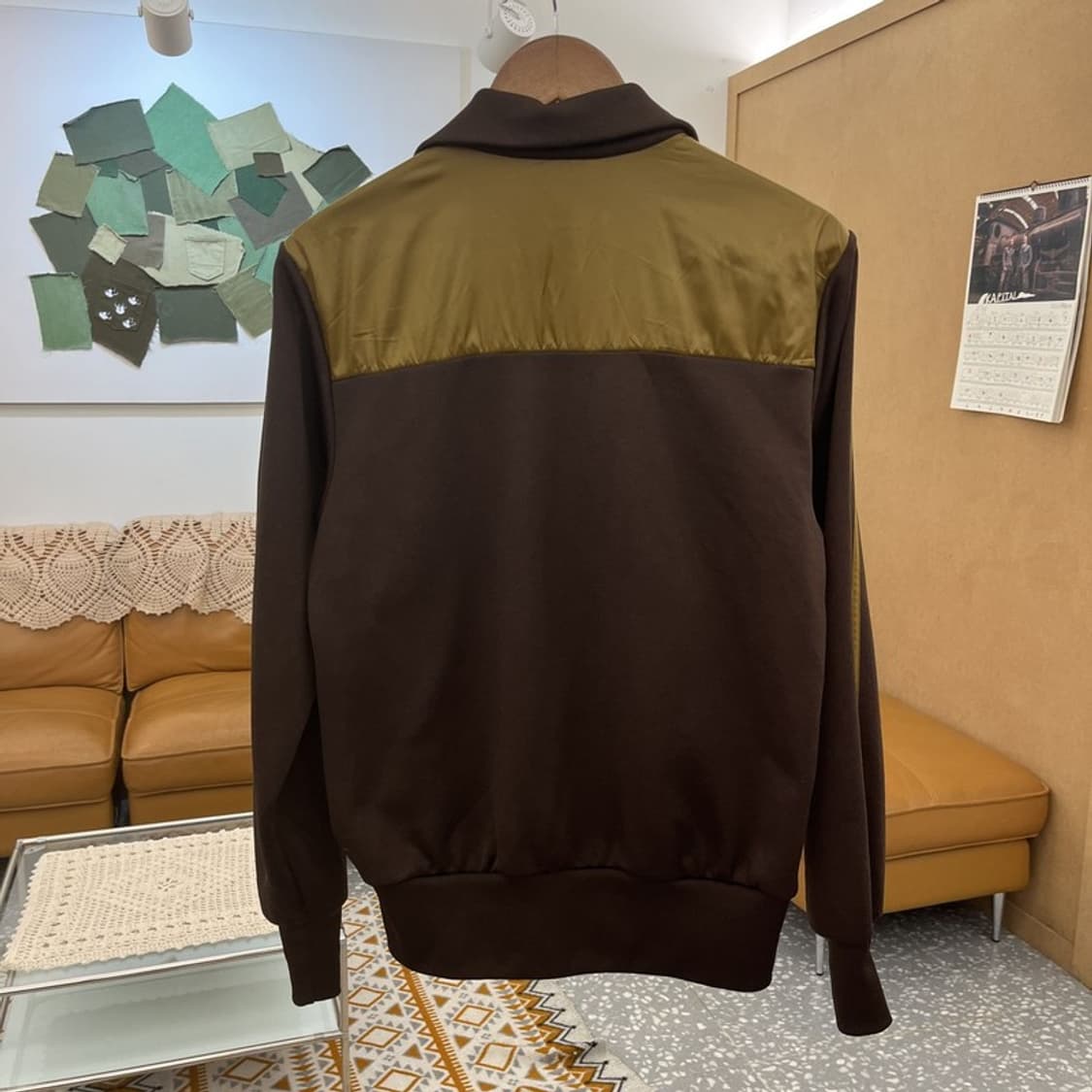 아디다스 올드스쿨 흑탭 브라운 초코 유로파 져지 집업  95 C10692 상품이미지4