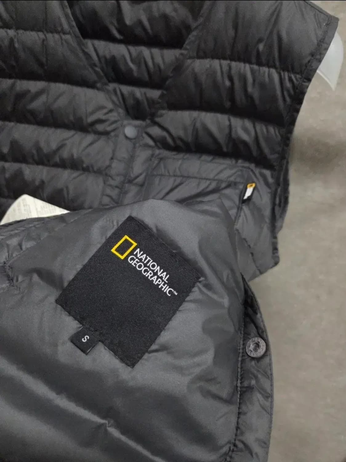 여성 90 내셔널지오그래픽 구스다운 조끼 베스트 상품이미지3