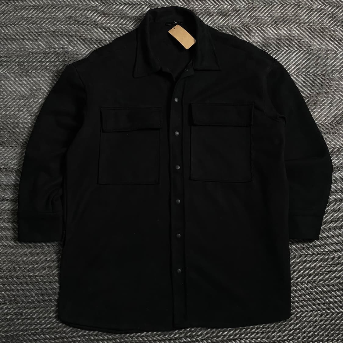 메타퍼 빈티지 미니멀 포켓 스웨이드 자켓o 4360 상품이미지1