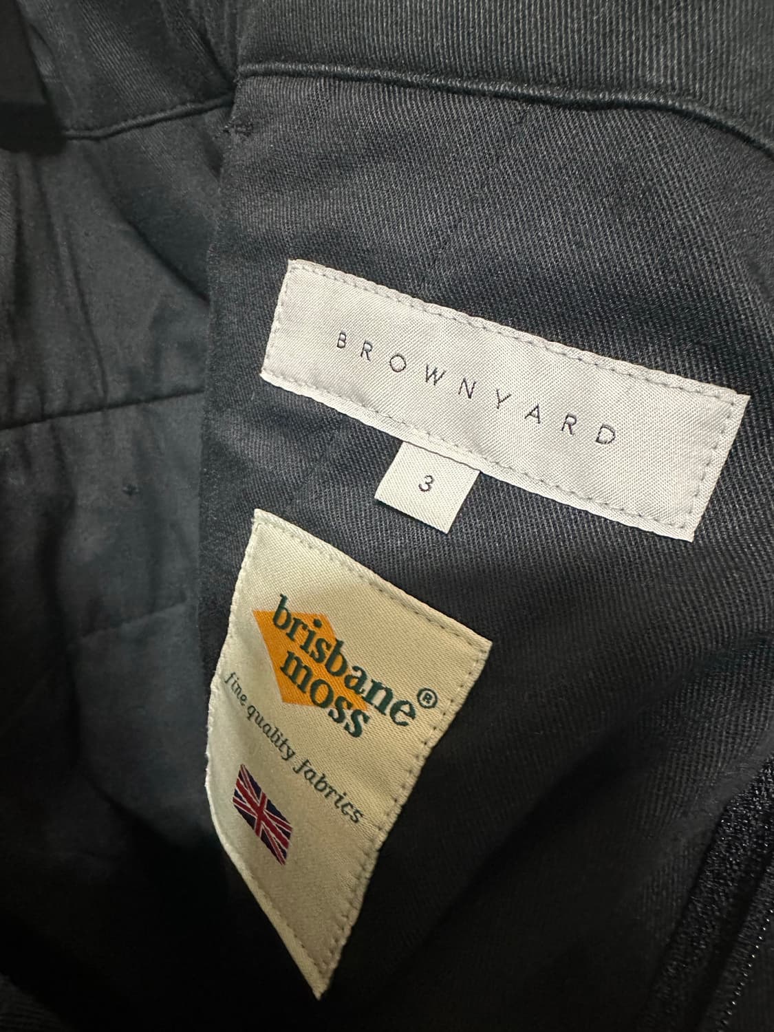 브라운야드 에센셜  치노 블랙 3사이즈 상품이미지7