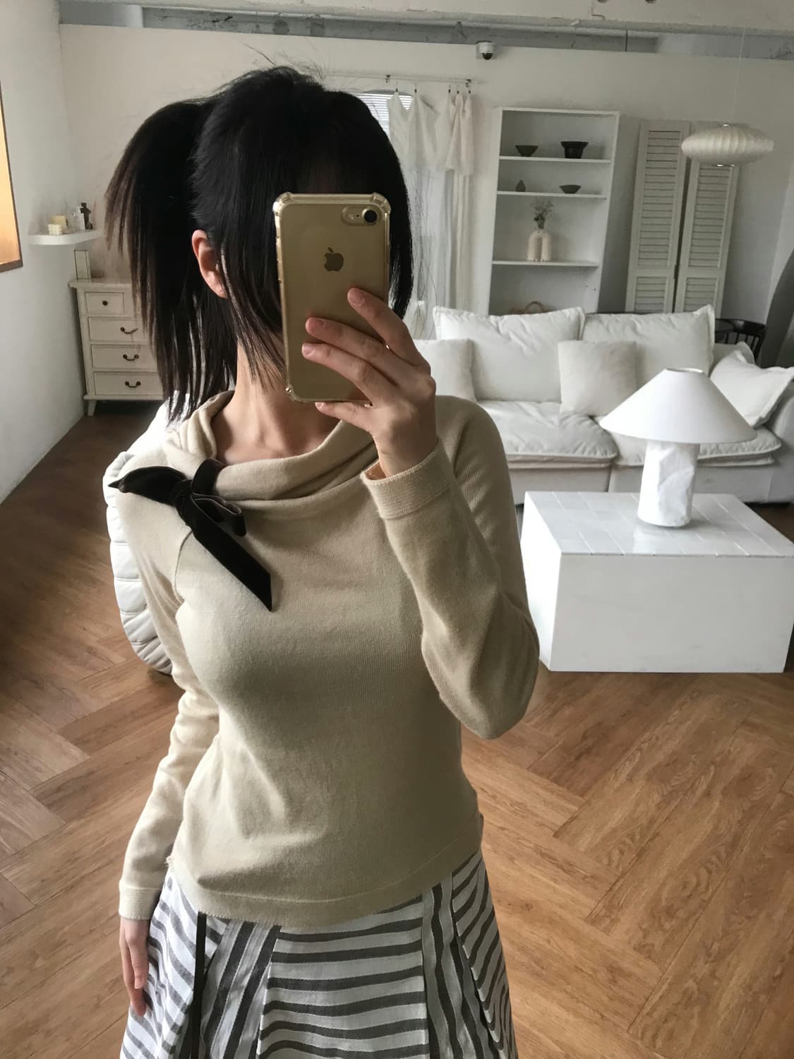 vintage ribbon knit 상품이미지3