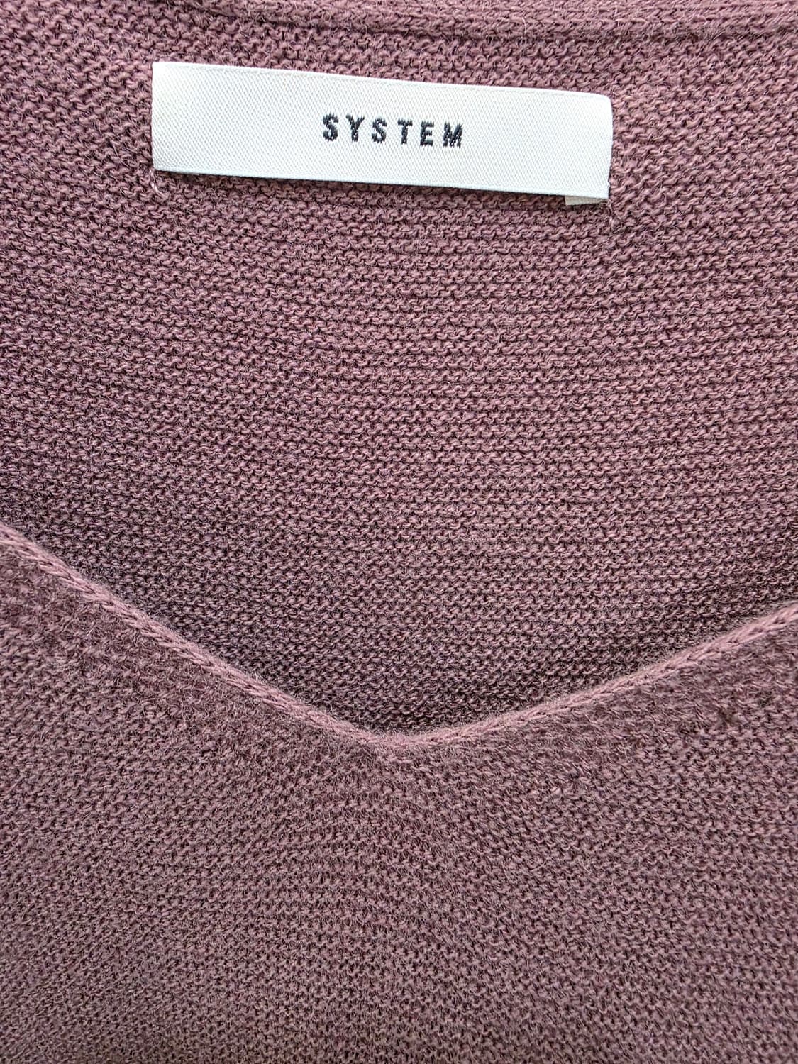 시스템 여성 니트 원피스 상품이미지3