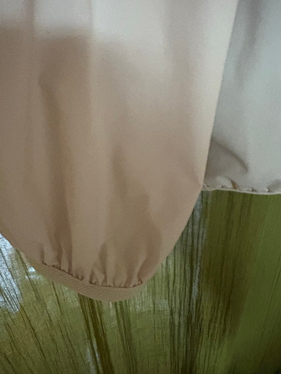 (W) 미스치프 SS 컬러블록 윈드브레이커 베이지 상품이미지7