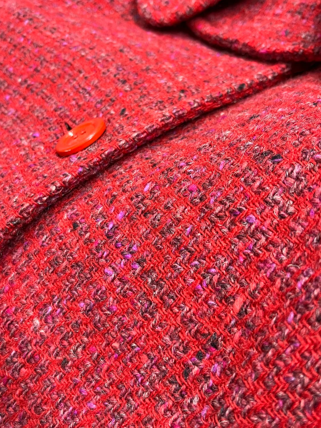KENZO 겐조 wool 100% 트위드 하프 코트 상품이미지10
