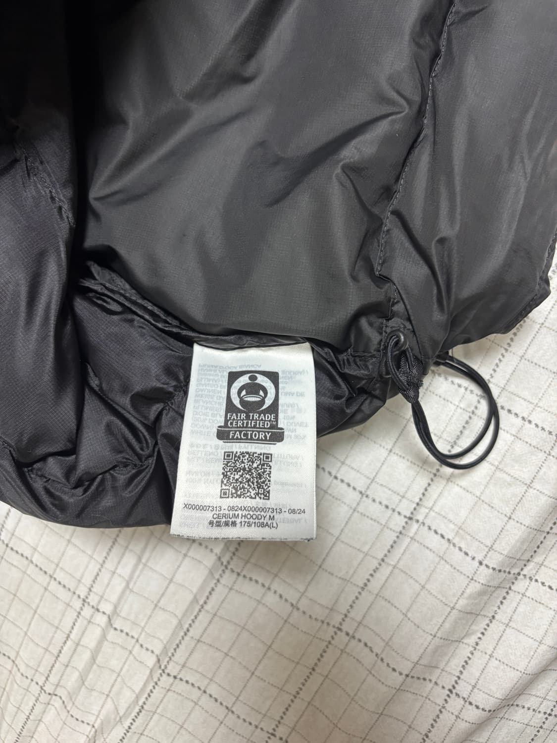 아크테릭스 세륨 후디 블랙 L 상품이미지7