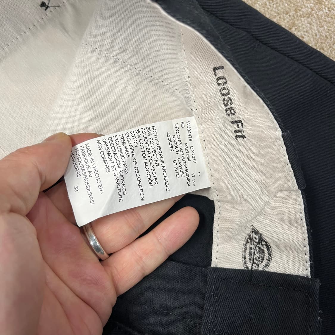 디키즈 루즈핏 버뮤다 팬츠 상품이미지4