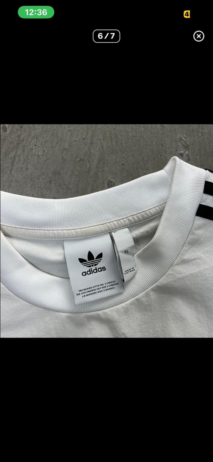 아디다스 화이트 반팔티 상품이미지6