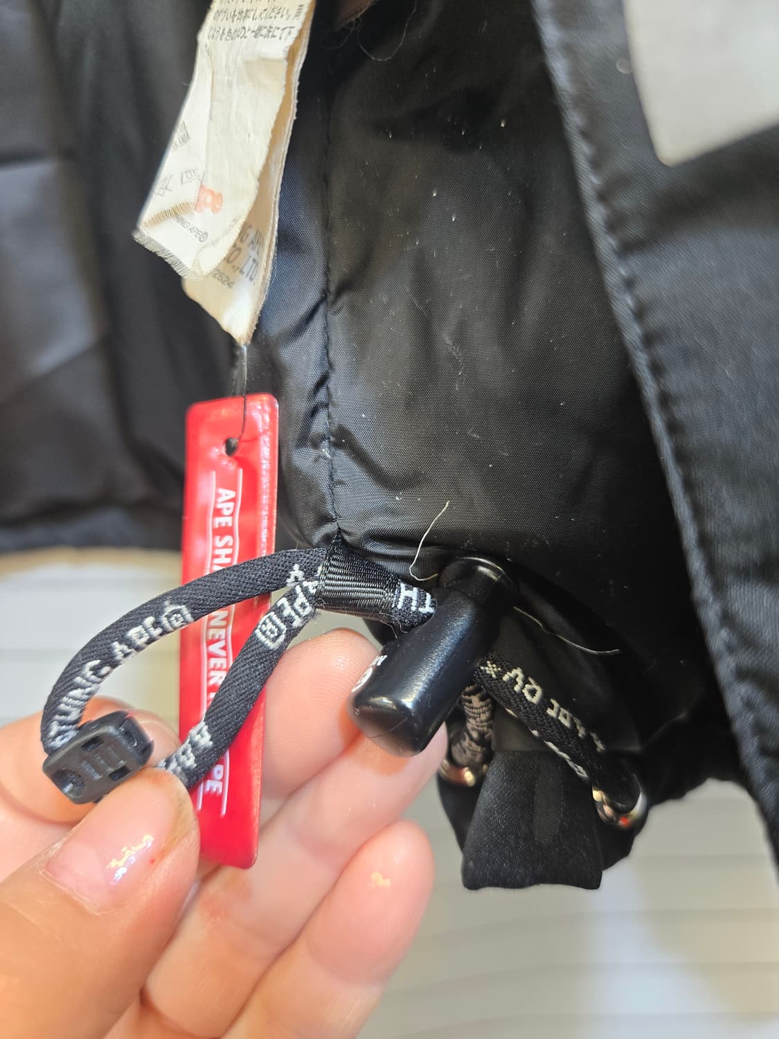 베이프 카모 후드패딩  상품이미지5