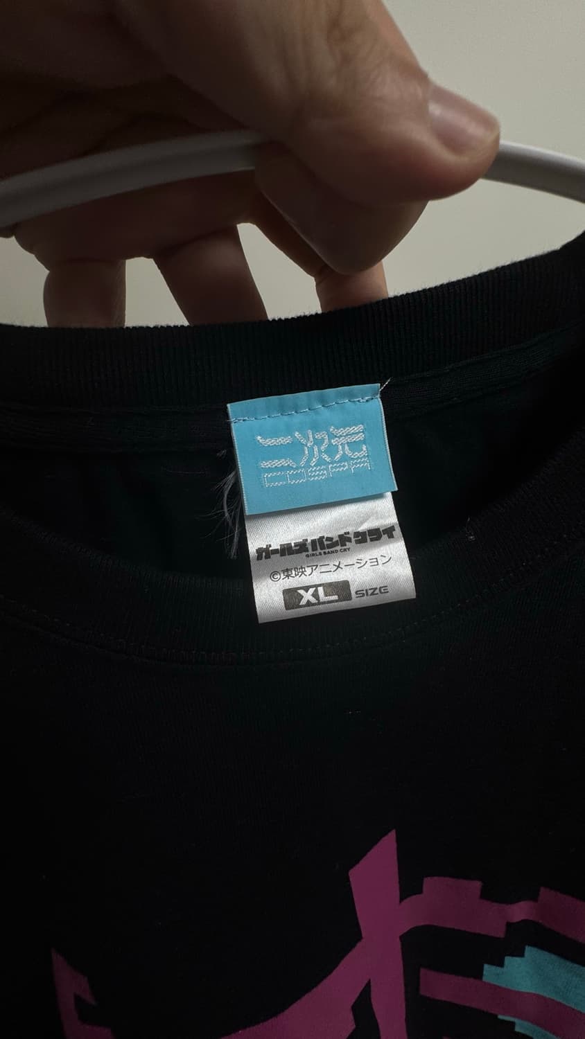 [XL] 코스파 걸즈 밴드 크라이 에비즈카 토모 스컬 반팔 티서츠 상품이미지5