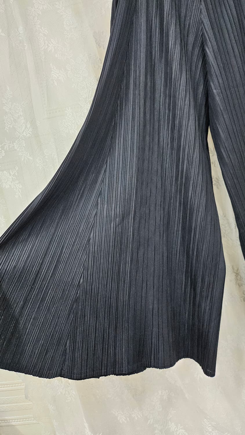 플리츠 주름 와이드 팬츠입니다  상품이미지7