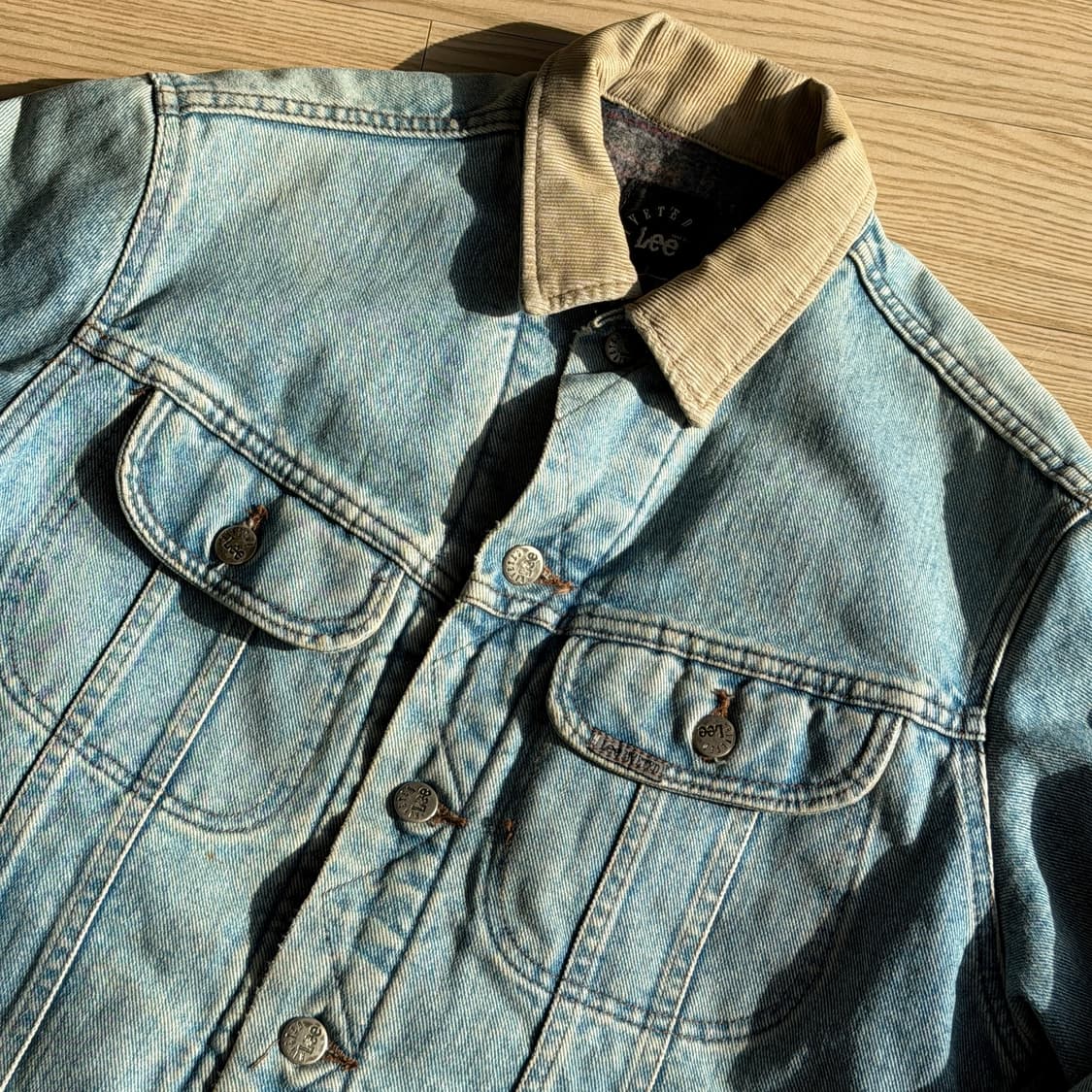 90's Lee Riveted 리 데님 자켓 L size 상품이미지4