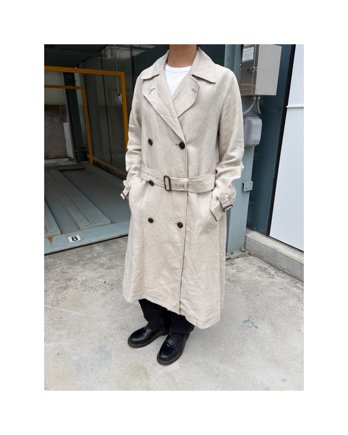 마가렛 호웰 린넨 트렌치 코트 상품이미지1