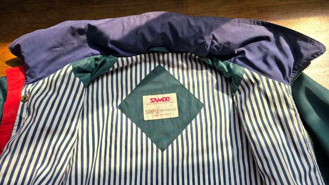 빈티지 블루종 점퍼 자켓 XL ~XXL 상품이미지2