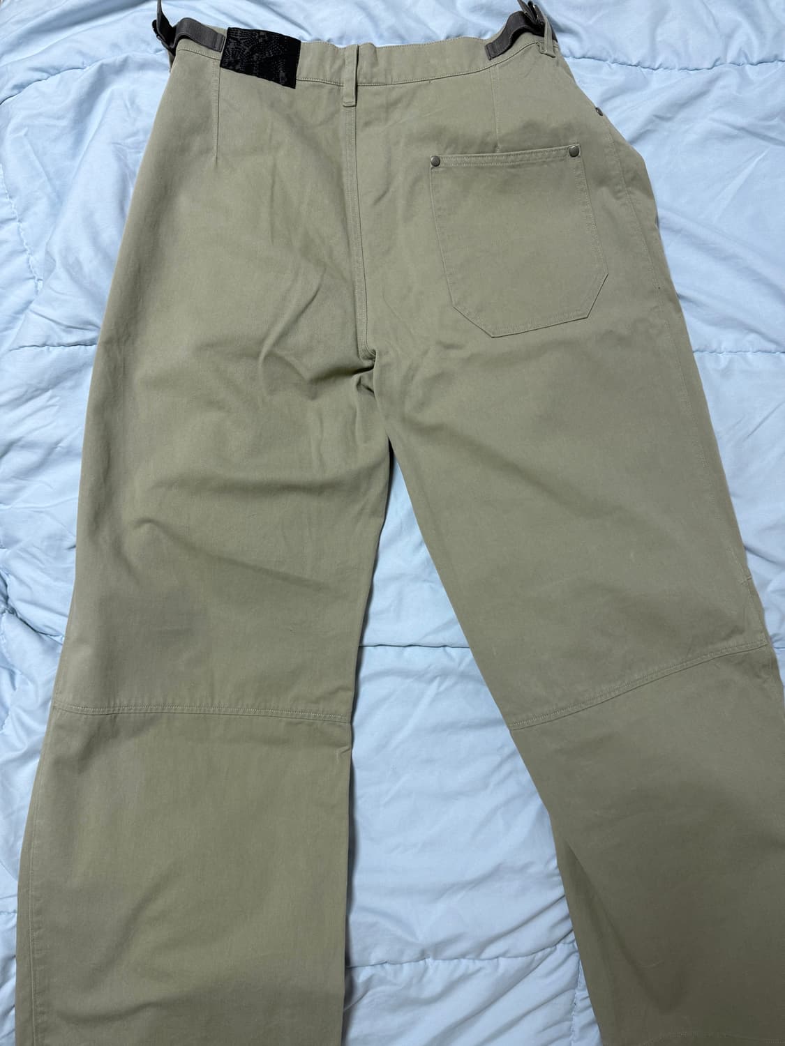 [2] 폴리테루 원턱 고시마 카키베이지 상품이미지4