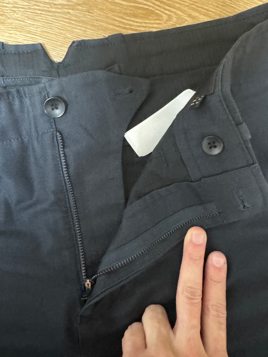 마시모두띠 네이비 릴렉스핏 치노 팬츠 상품이미지6