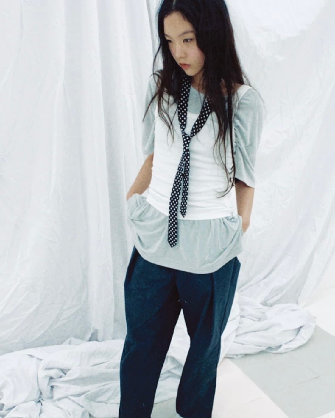 샵페어리 mickey dot necktie 상품이미지2