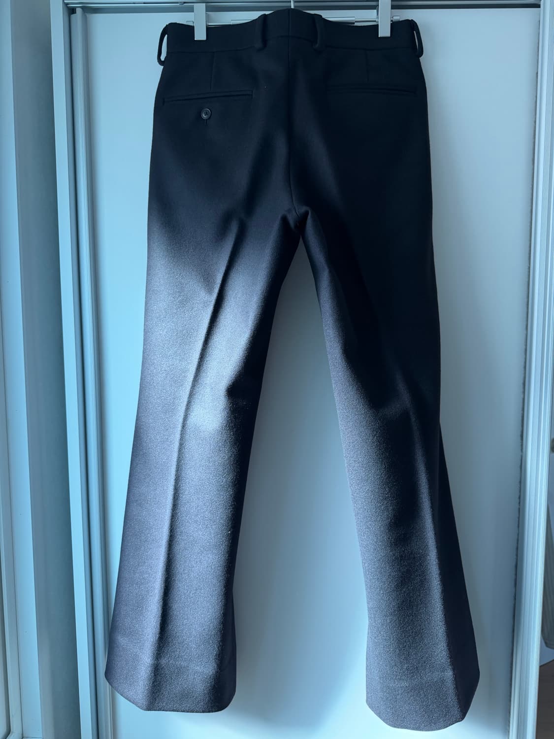 [2] 코모리 라이트 멜튼 파이프 스템 팬츠 상품이미지4