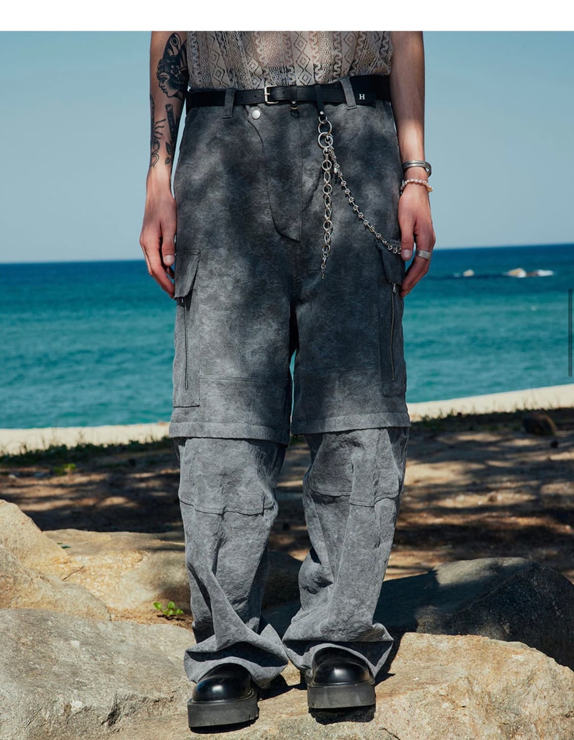 알렌느 자카드 팬츠 2사이즈 상품이미지3