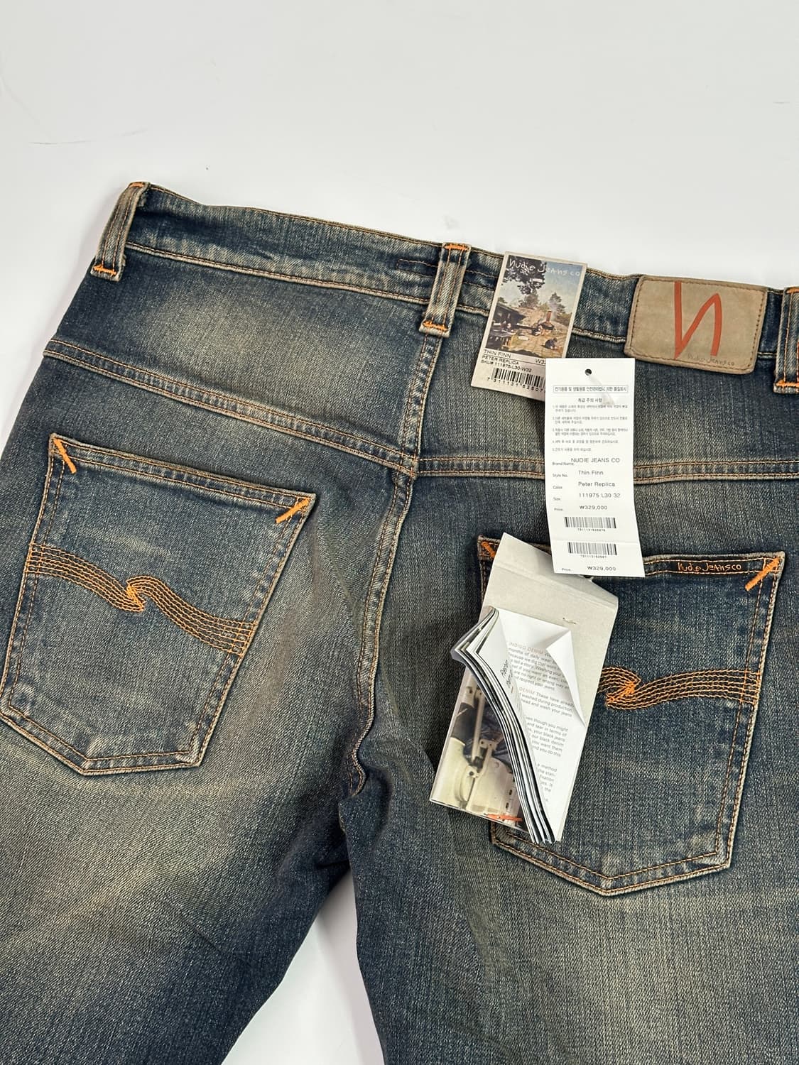 누디진 nudie jeans 씬핀 데님 청바지 상품이미지6