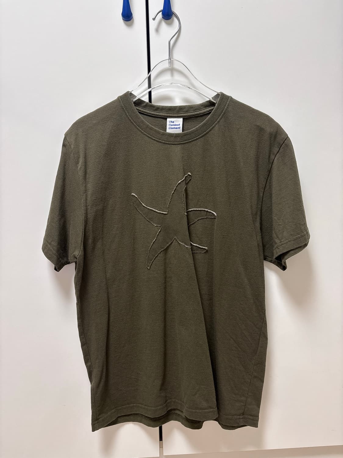 TCM 더콜디스트모먼트 vintage starfish T khaki 상품이미지2