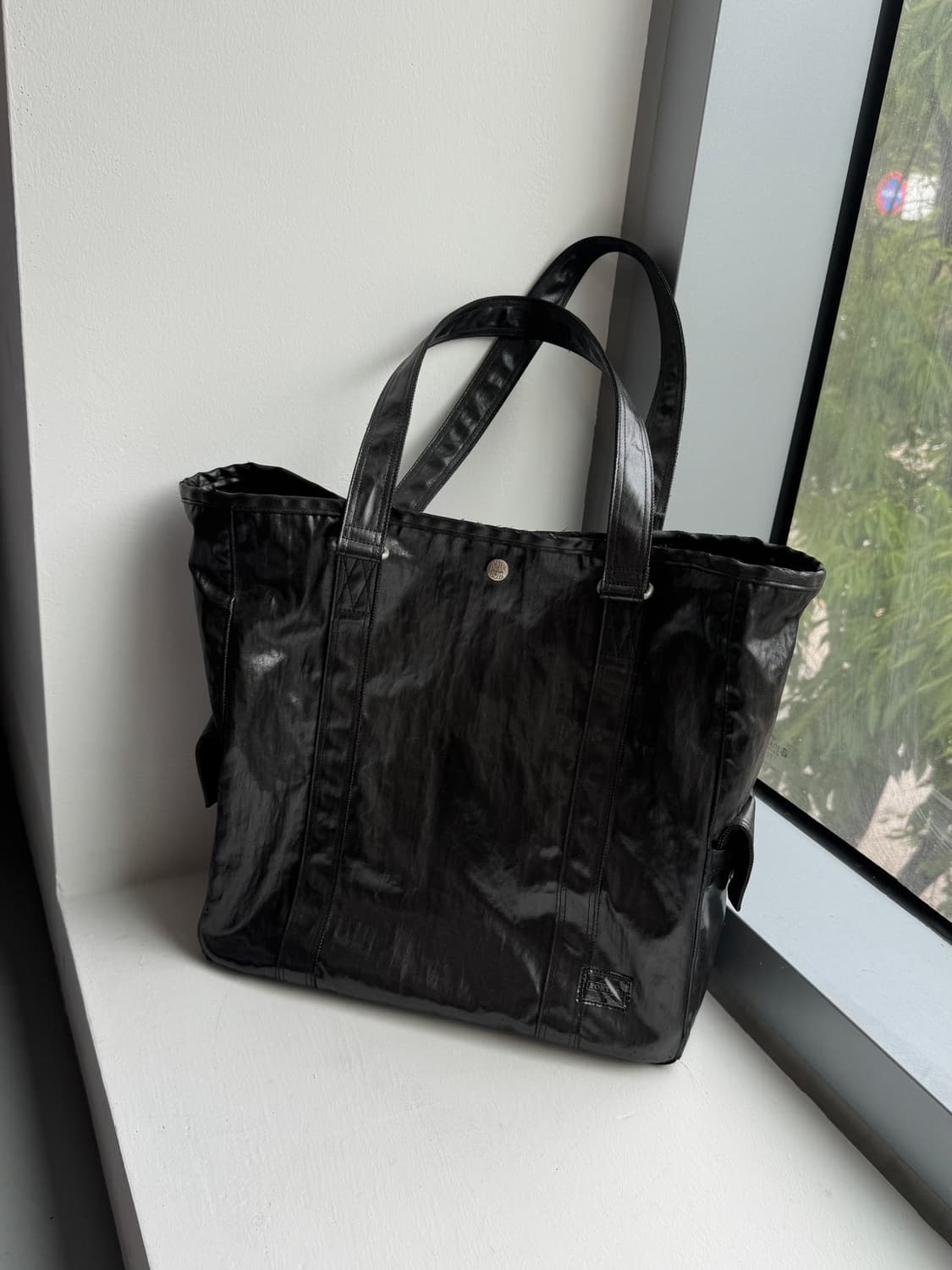 Porter Shine big tote bag(black)  상품이미지1
