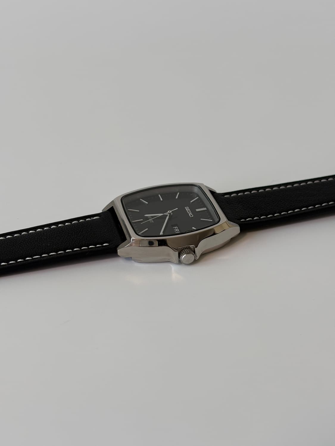 1990s Spirit Black Dial Square Quartz 상품이미지5