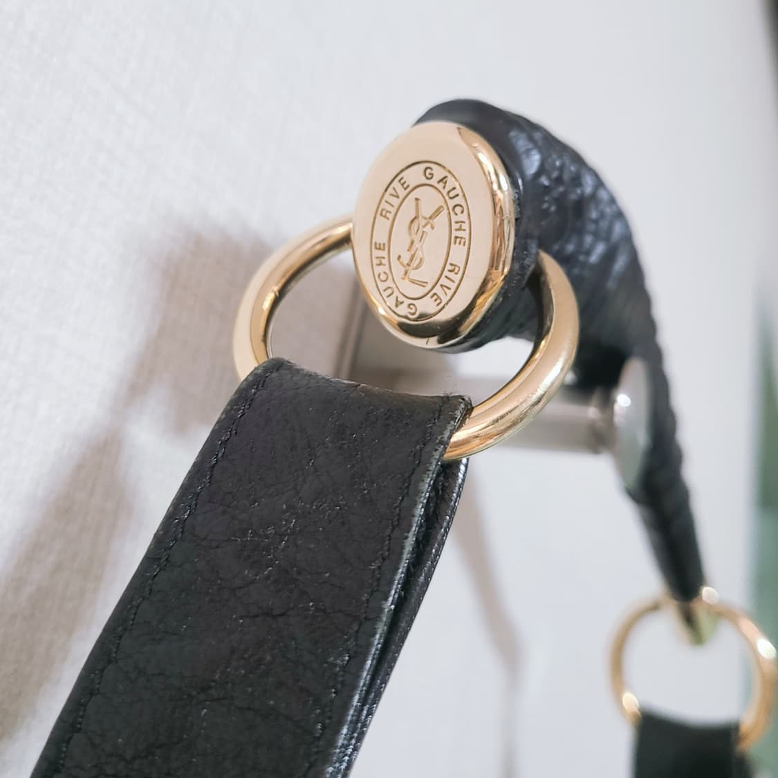 생로랑 몸바사 레더 숄더백 상품이미지4