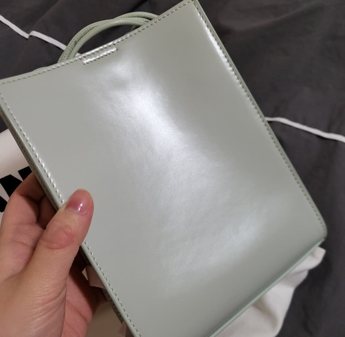 질샌더 탱글백 민트 S 상품이미지6