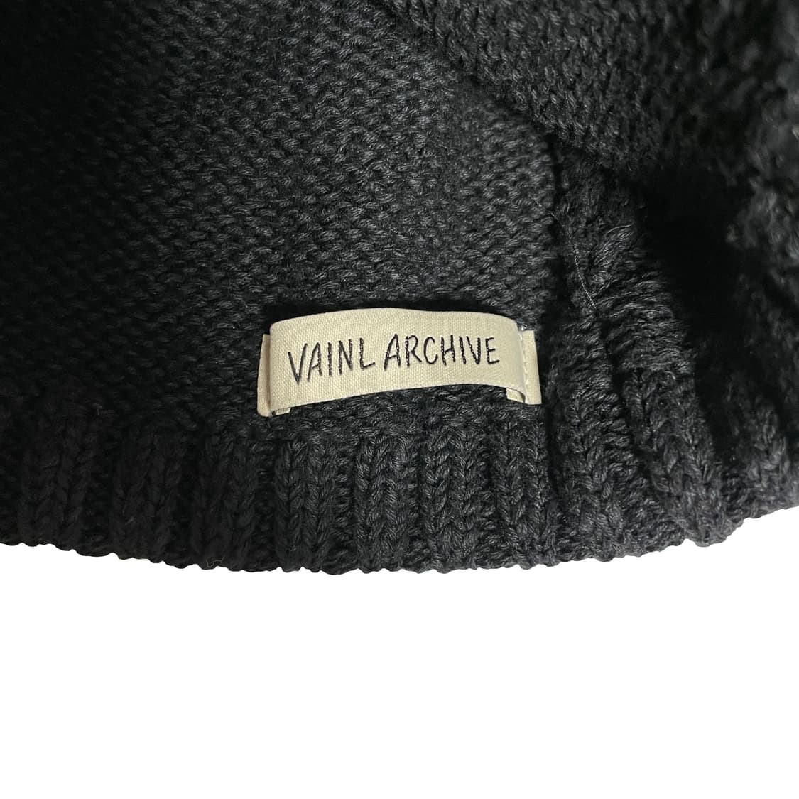 바이닐아카이브 RIB-CONE 블랙 상품이미지2