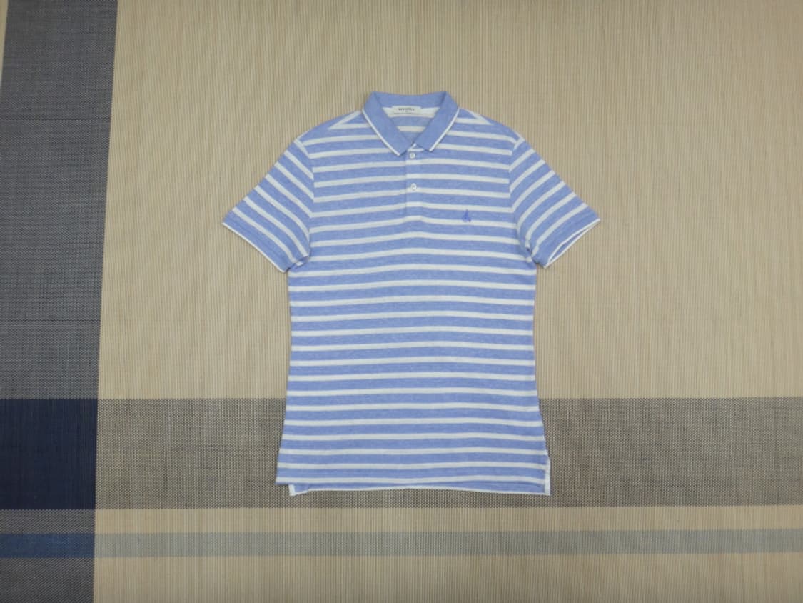 (105) 빈폴 남성용 린넨혼방 카라넥 반팔 티셔츠 상품이미지1