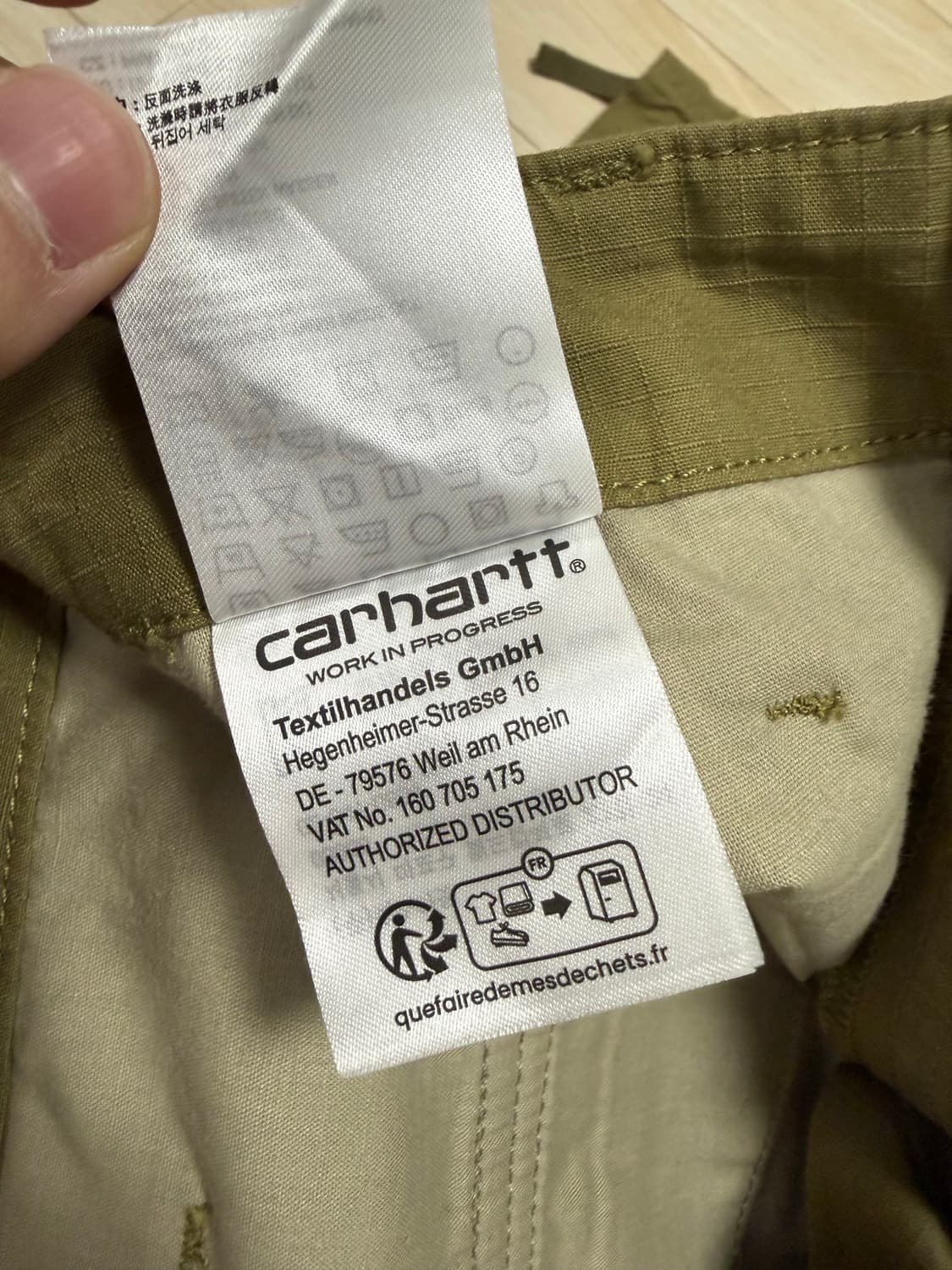 칼하트 레귤러 카고팬츠 32 상품이미지5