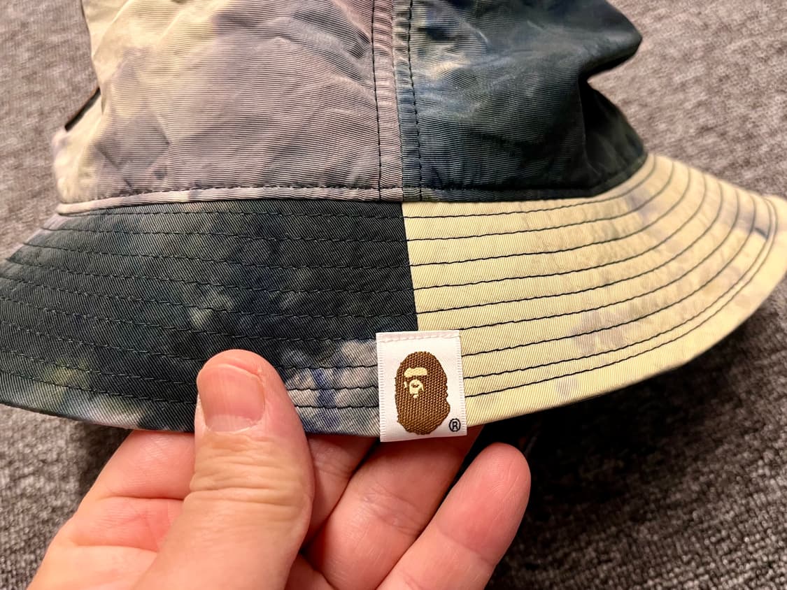 BAPE 베이프 타이 다이 버킷햇 L 새제품 상품이미지3