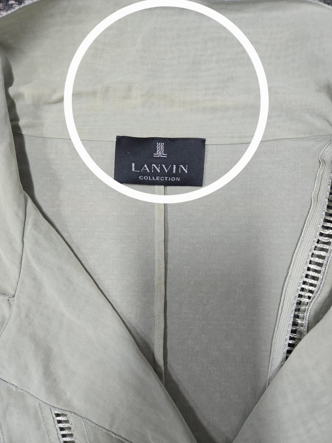 한섬 랑방컬렉션 LANVIN 점퍼 자켓 상품이미지5