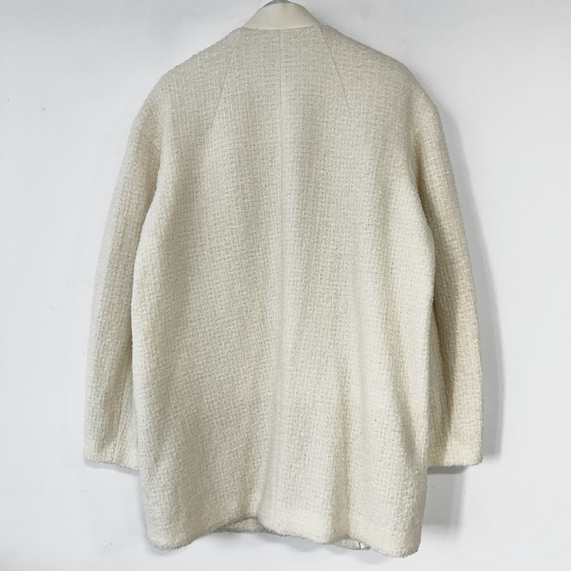 시스템 트위드 하프 코트 상품이미지4