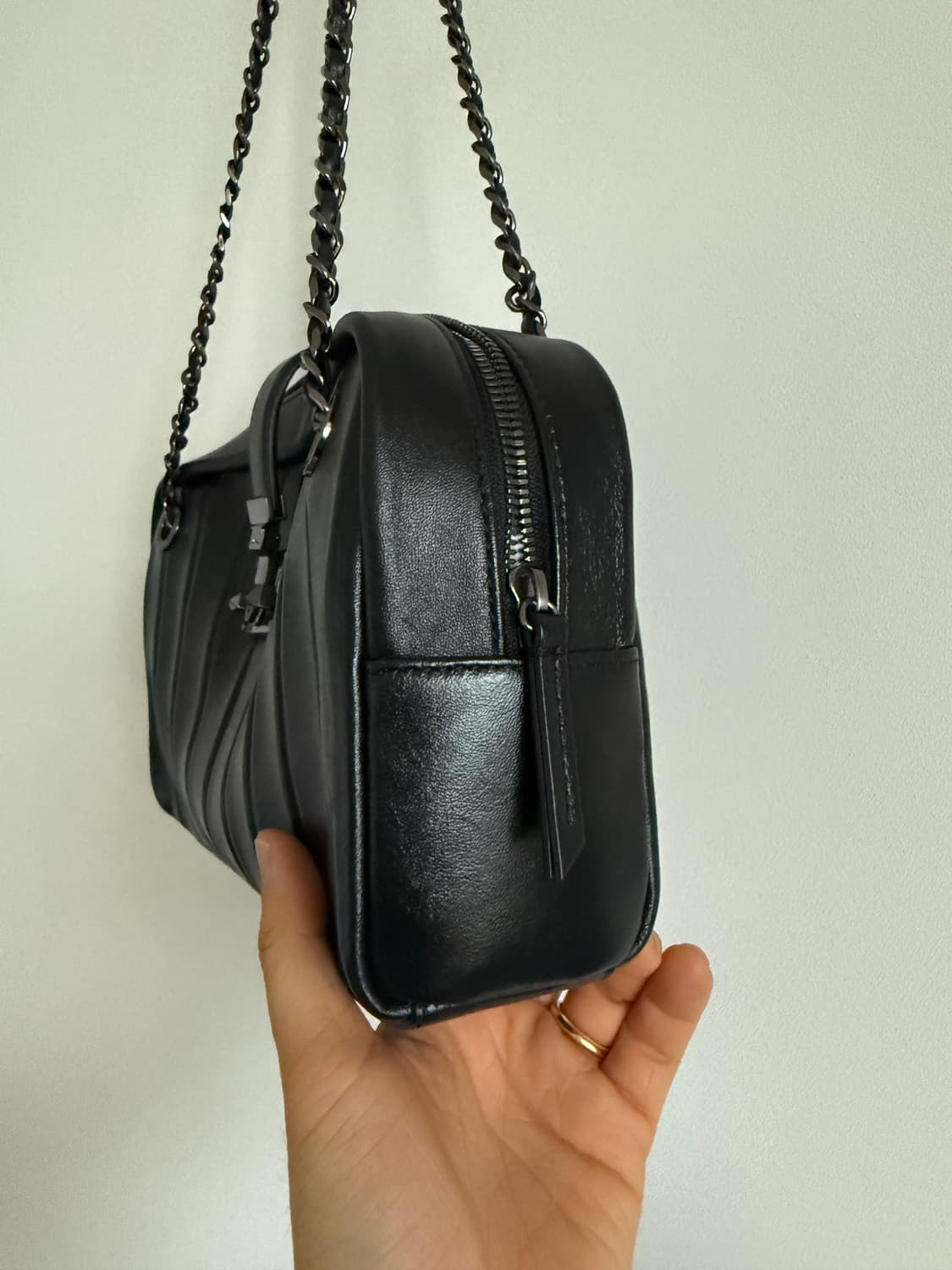 루즈앤라운지(rouge&rounge) 레더 체인 숄더백 상품이미지4