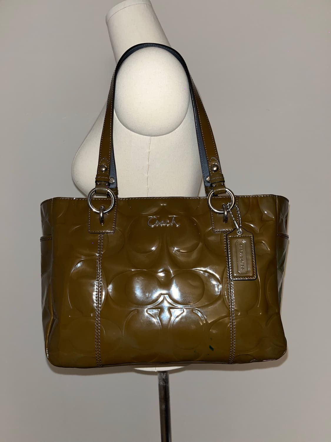 🎉BLACK FRIDAY🎉 Coach kaki bag 상품이미지4